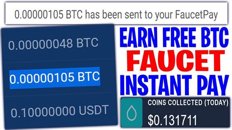 free bitcoin faucets instant payout.